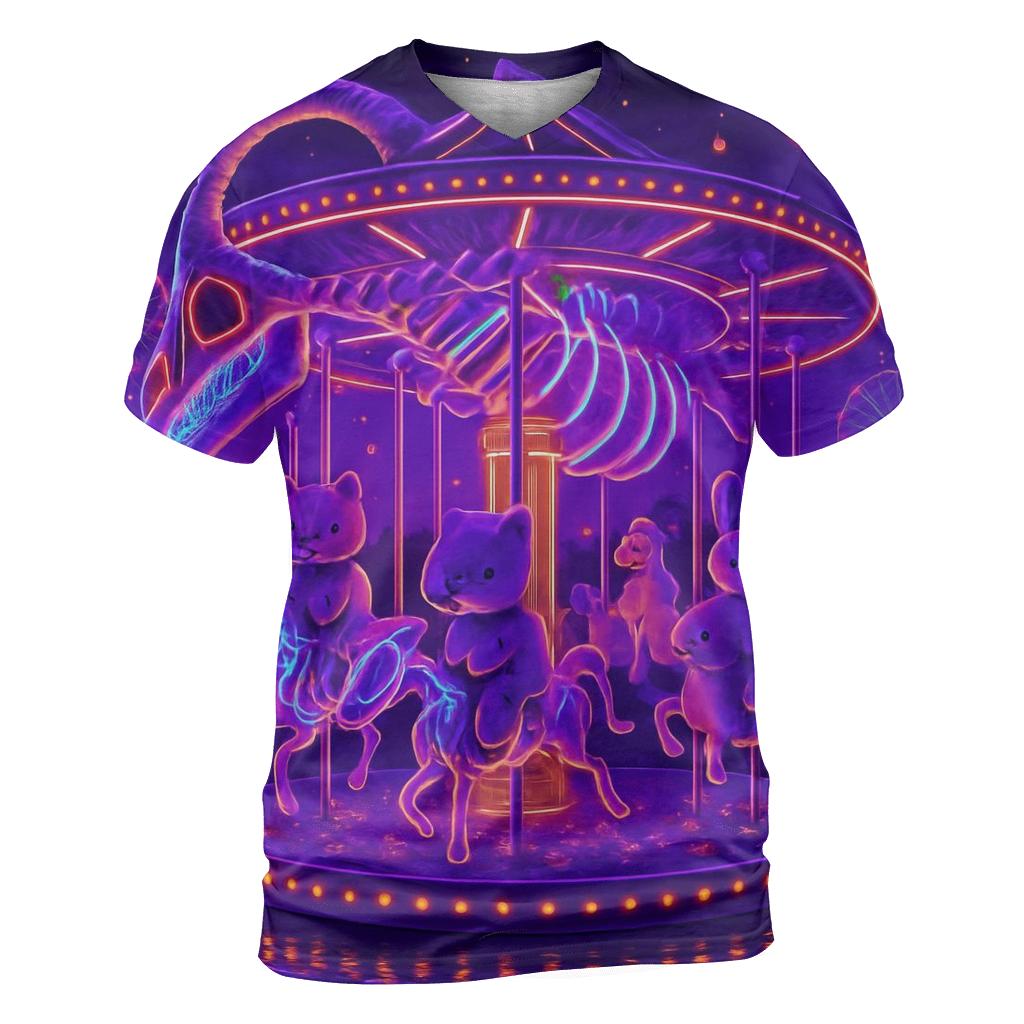 Neon Carousel Leviathan personalized full print shirts