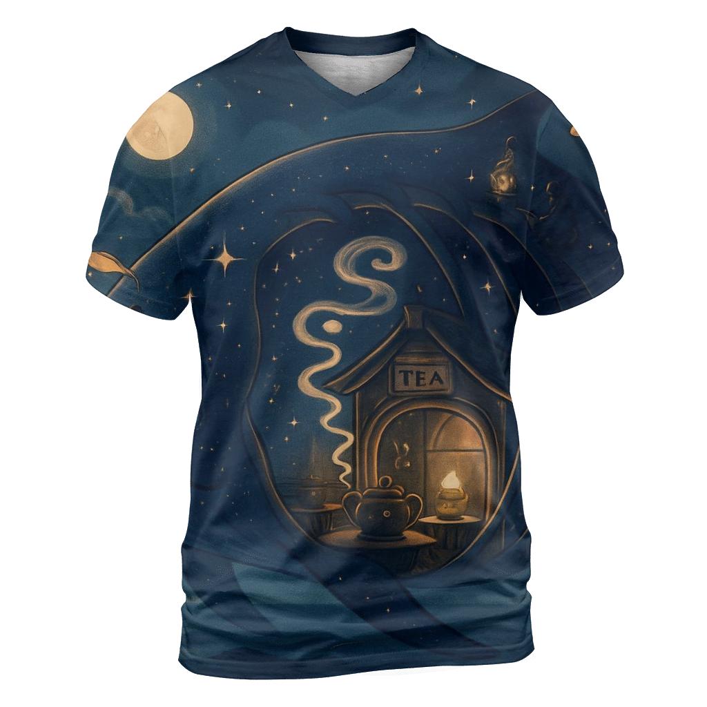 Starwhale Tea House designer pattern shirts