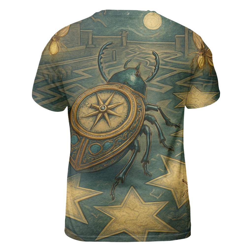 Gilded Compass Beetle personalized full print shirts