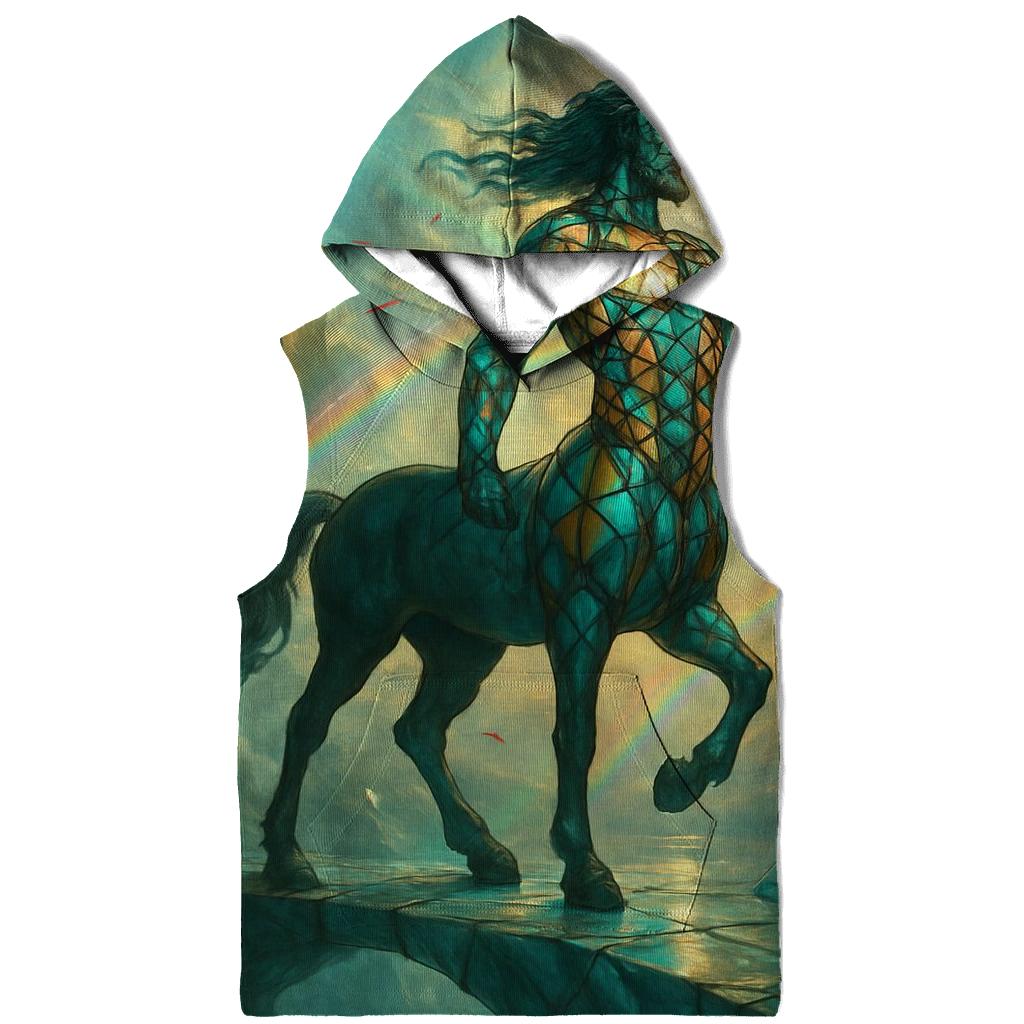 Glass Bridge Centaur printed hoodies