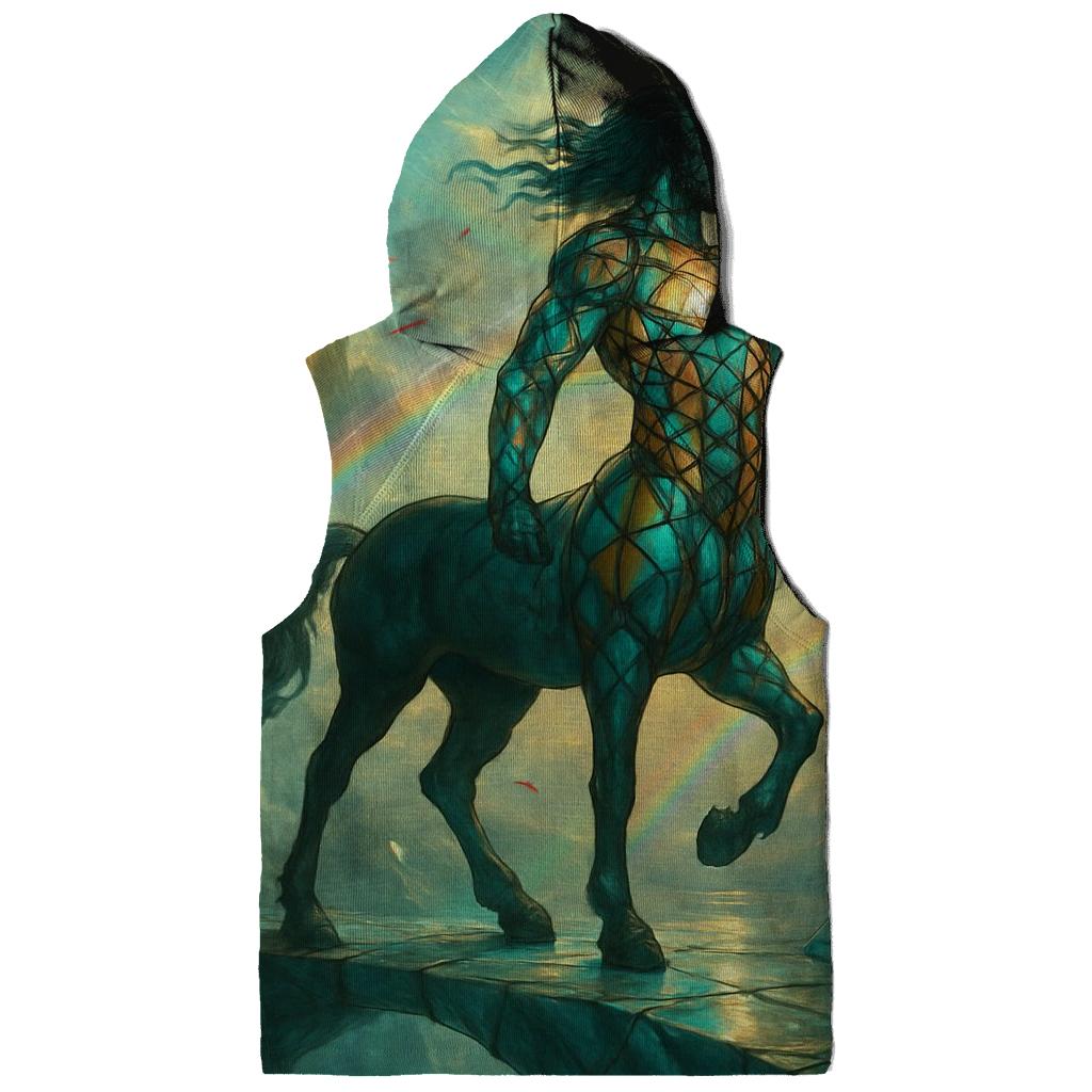 Glass Bridge Centaur printed hoodies
