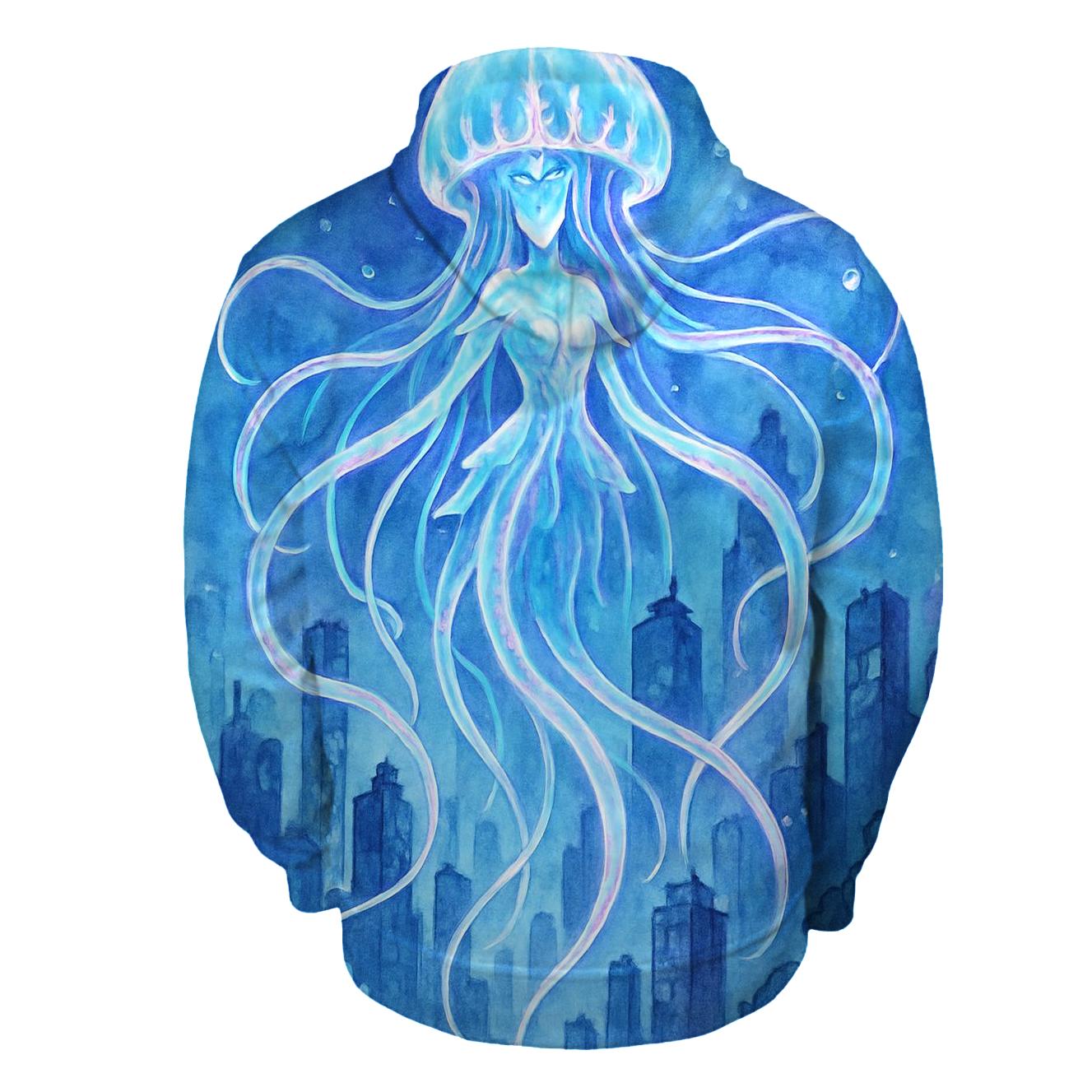 Luminous Jelly Crown premium hoodies