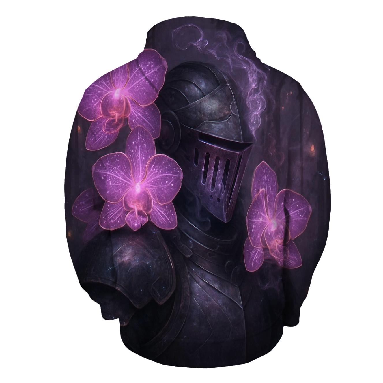 Binary Orchid Knight hoodie designs
