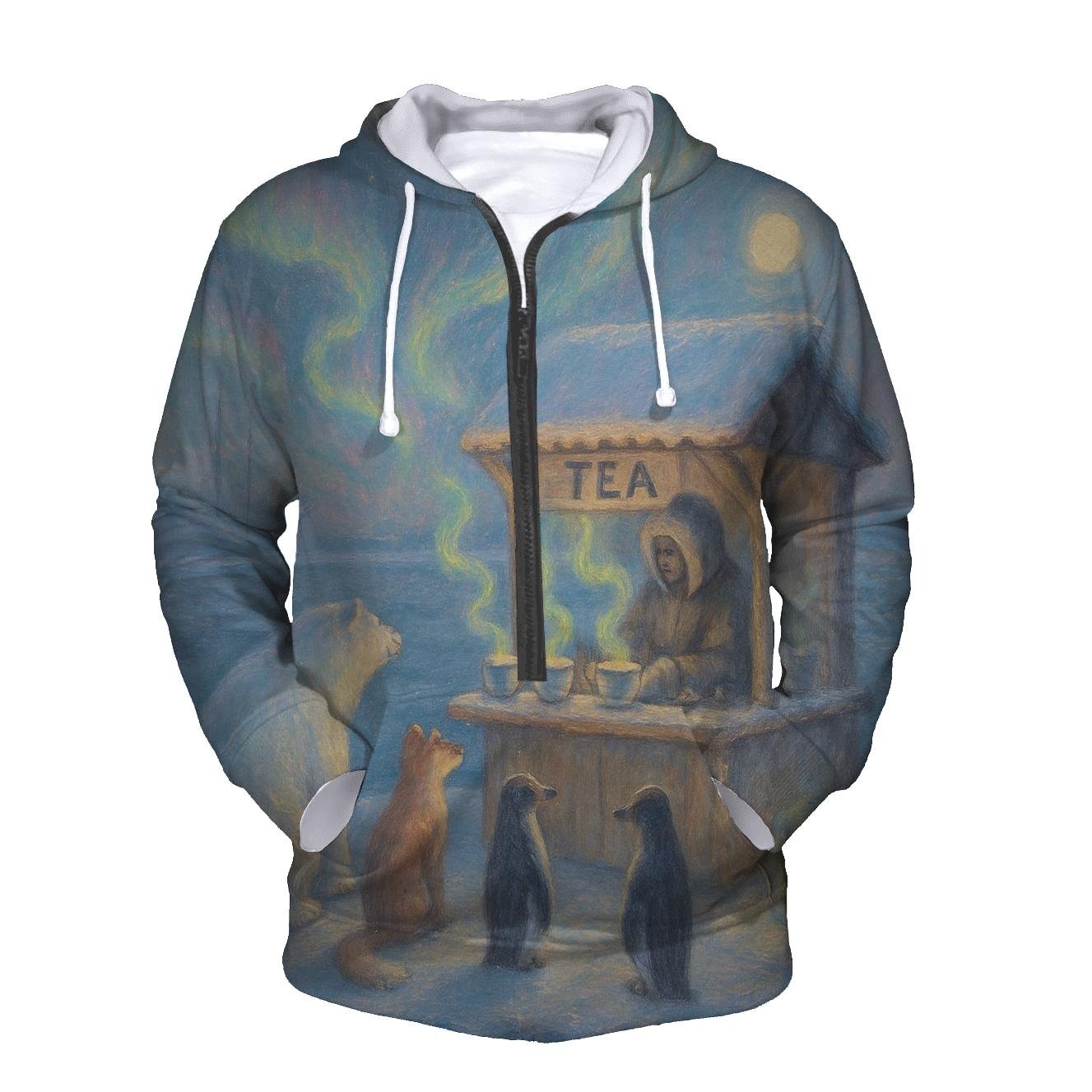 Aurora Tea Stall graphic hoodies