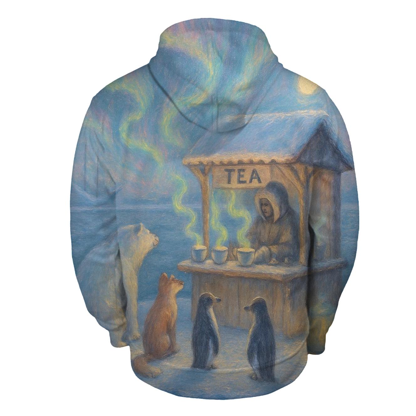 Aurora Tea Stall graphic hoodies