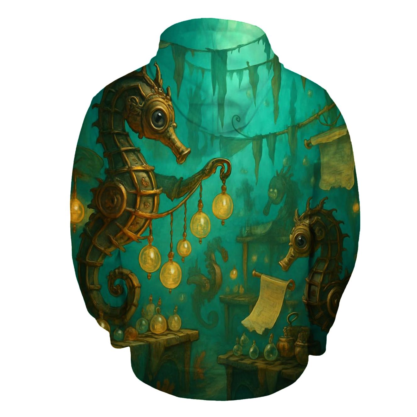 Clockwork Seahorse Market hoodie trends