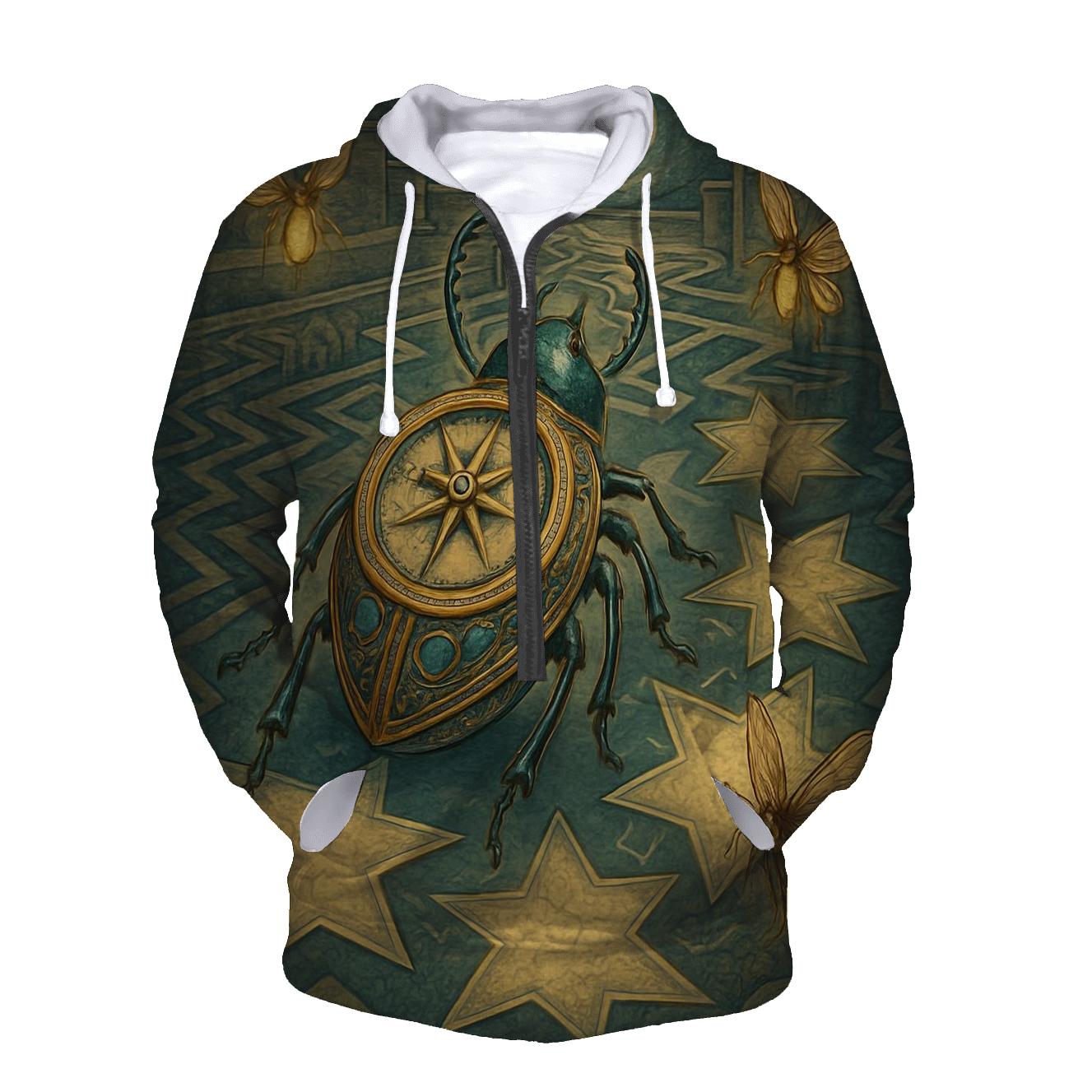Gilded Compass Beetle custom hoodies