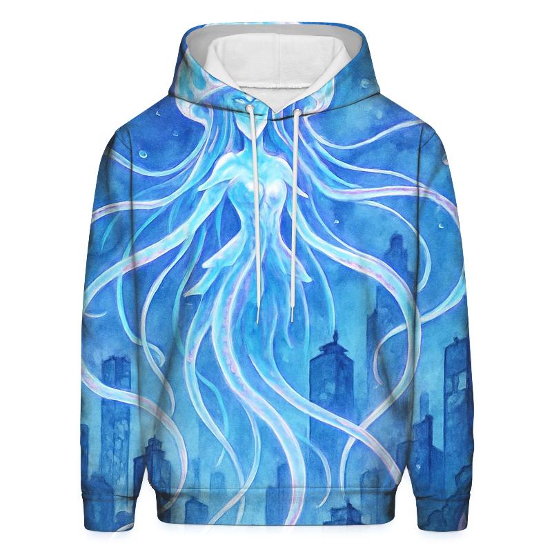 Luminous Jelly Crown premium hoodies