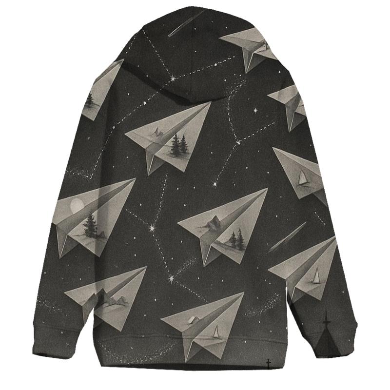 Paper Plane Constellation hoodie designs