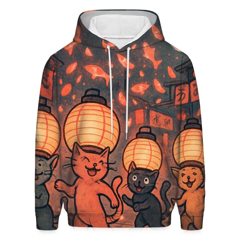 Paper Lantern Cat Brigade hoodies fashion