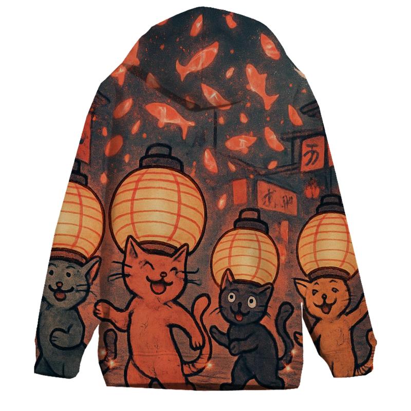Paper Lantern Cat Brigade hoodies fashion