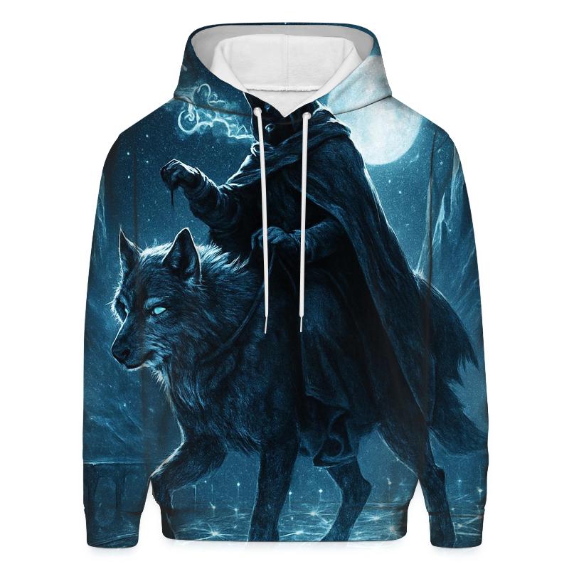 Frostbound Night Rider pullover hoodies