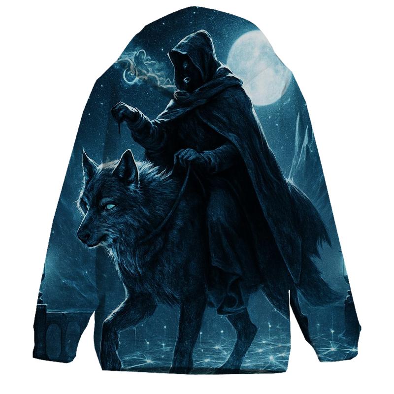 Frostbound Night Rider pullover hoodies