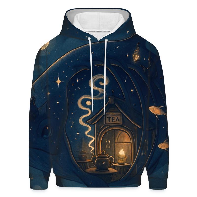 Starwhale Tea House pullover hoodies