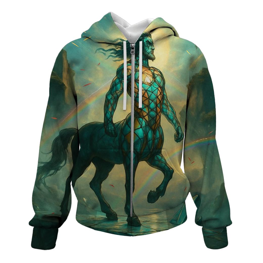 Glass Bridge Centaur embroidered hoodies