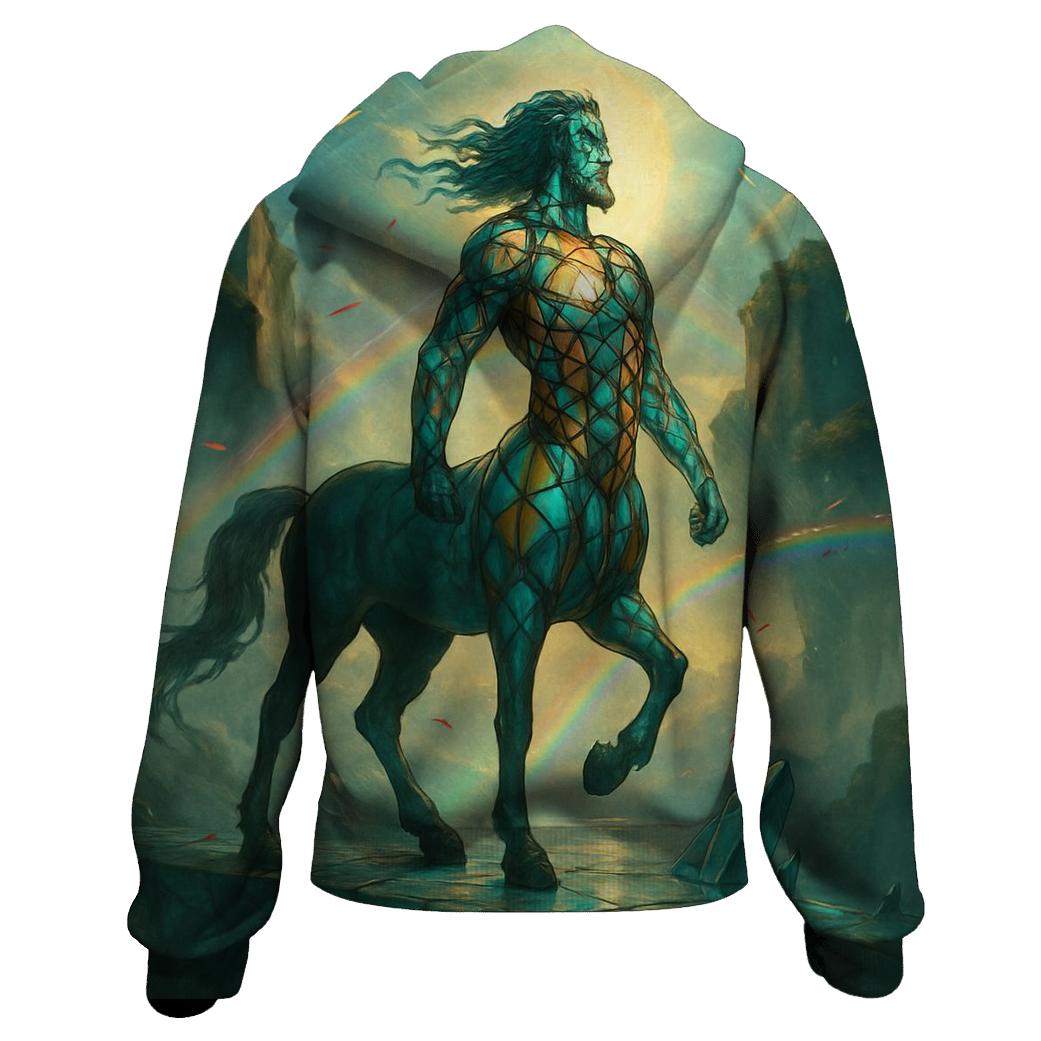Glass Bridge Centaur embroidered hoodies