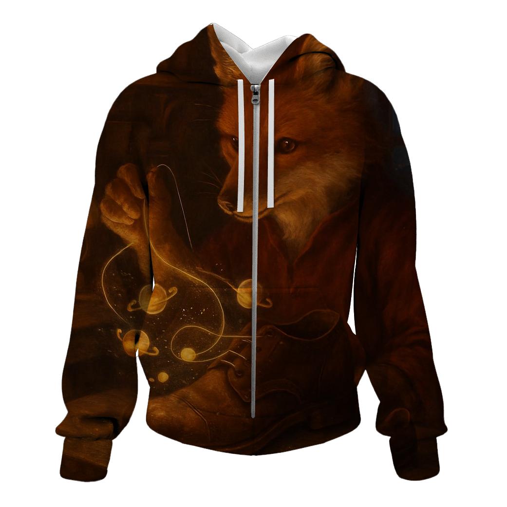 Stellar Cobbler Fox printed hoodies