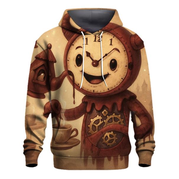 Tea Time Clock Monster hoodie styles