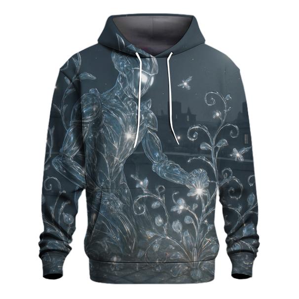 Glass Garden Sentinel printed hoodies