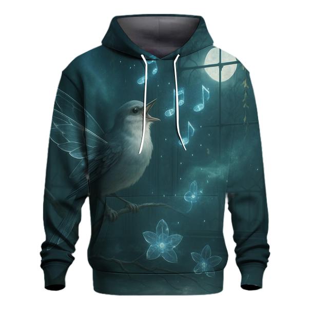 Glasswing Nightingale graphic hoodies