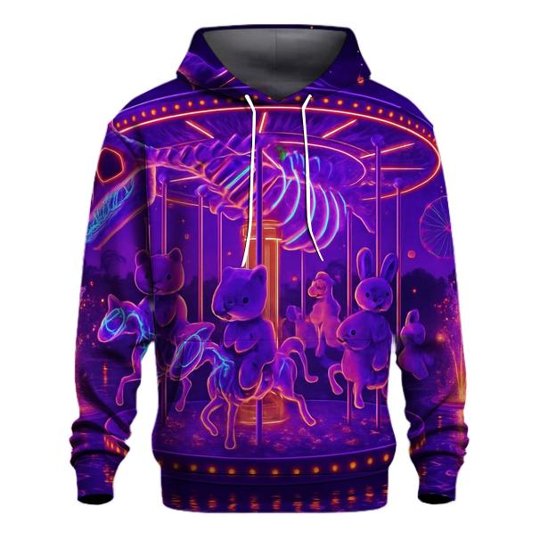 Neon Carousel Leviathan designer hoodies