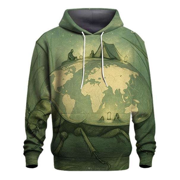 Glass Atlas Beetle graphic hoodies