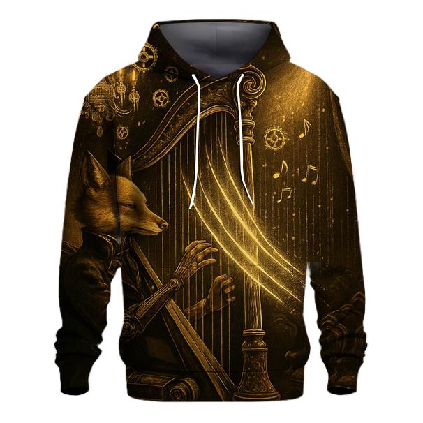 Clockwork Foxglove Harpist hoodie trends
