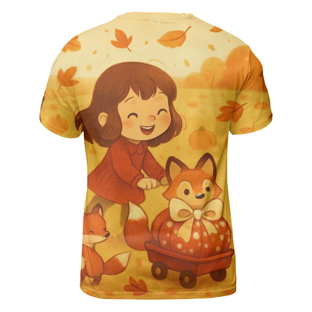 Pumpkin Patch Parade creative print fashion shirts