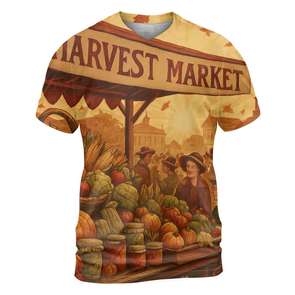 Cornucopia Cosmo Market designer pattern shirts