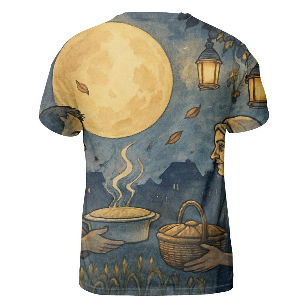 Harvest Moon Potluck unique graphic print tees