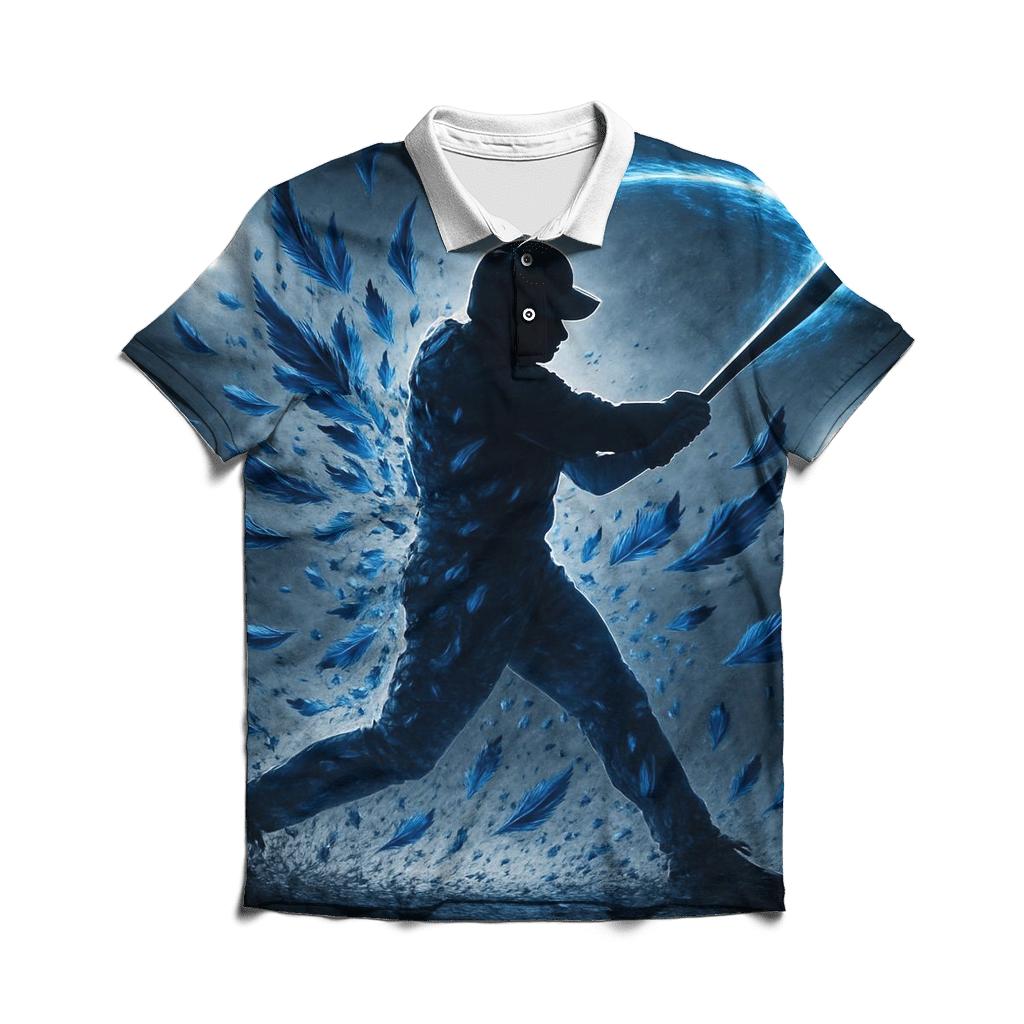 Heroic Batter With Blue Jays Momentum stylish collar polo tees