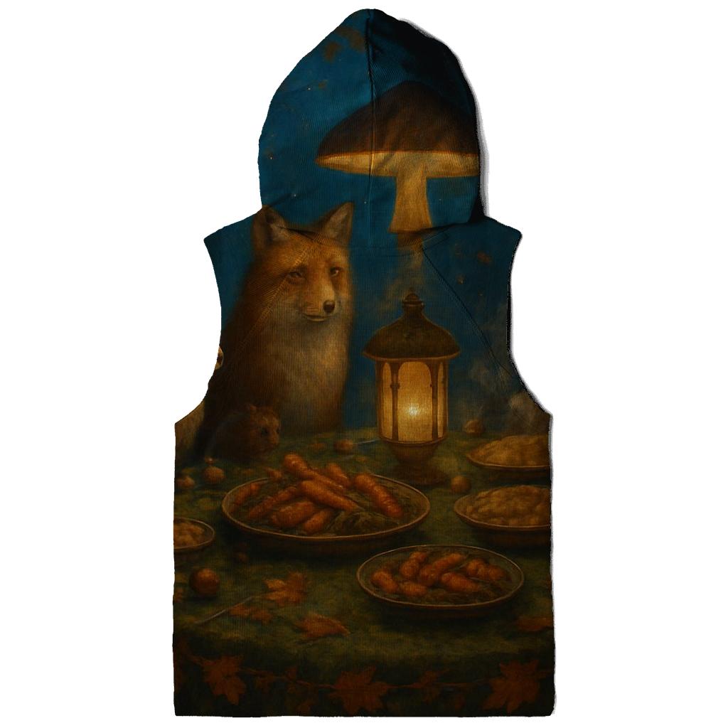 Woodland Banquet Under Stars heavyweight hoodies