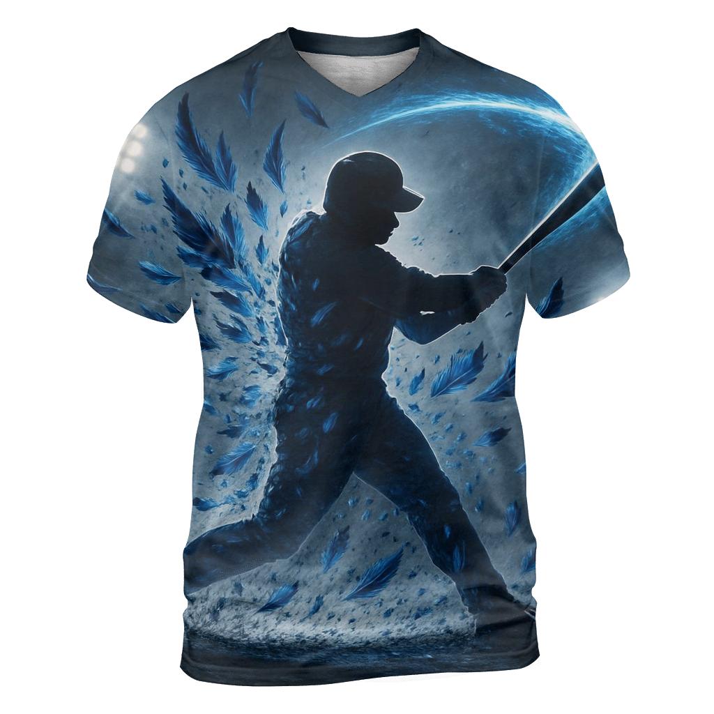 Heroic Batter With Blue Jays Momentum vibrant all-over design tees
