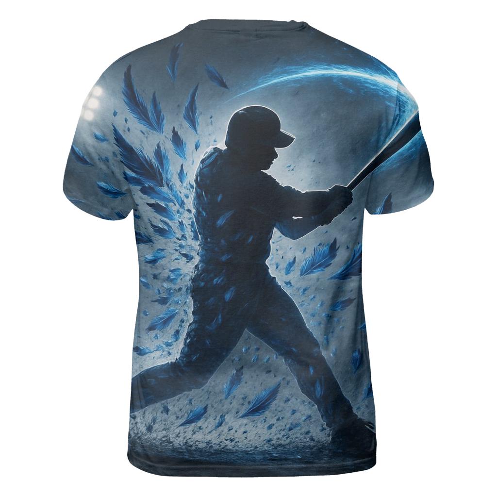 Heroic Batter With Blue Jays Momentum vibrant all-over design tees