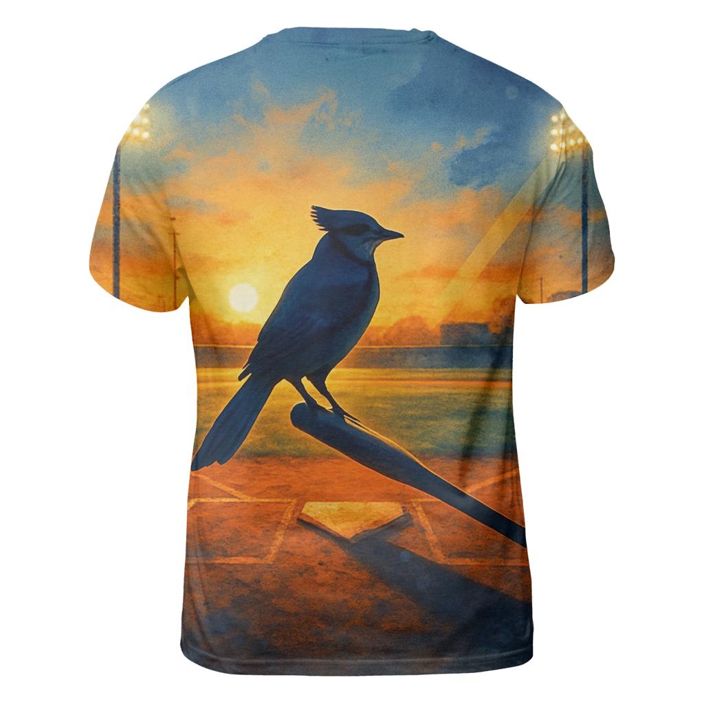 Blue Jays Diamond Sunset creative print fashion shirts