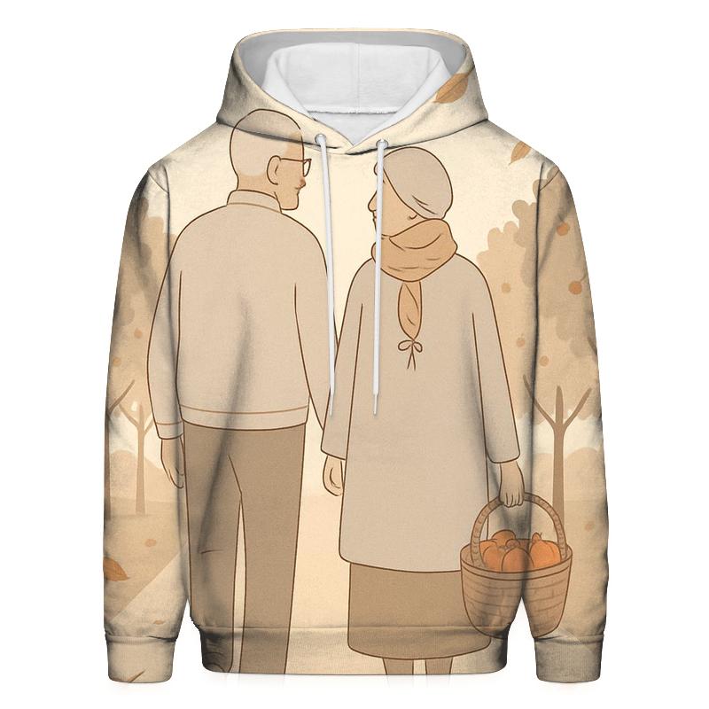 Thankful Orchard Stroll premium hoodies
