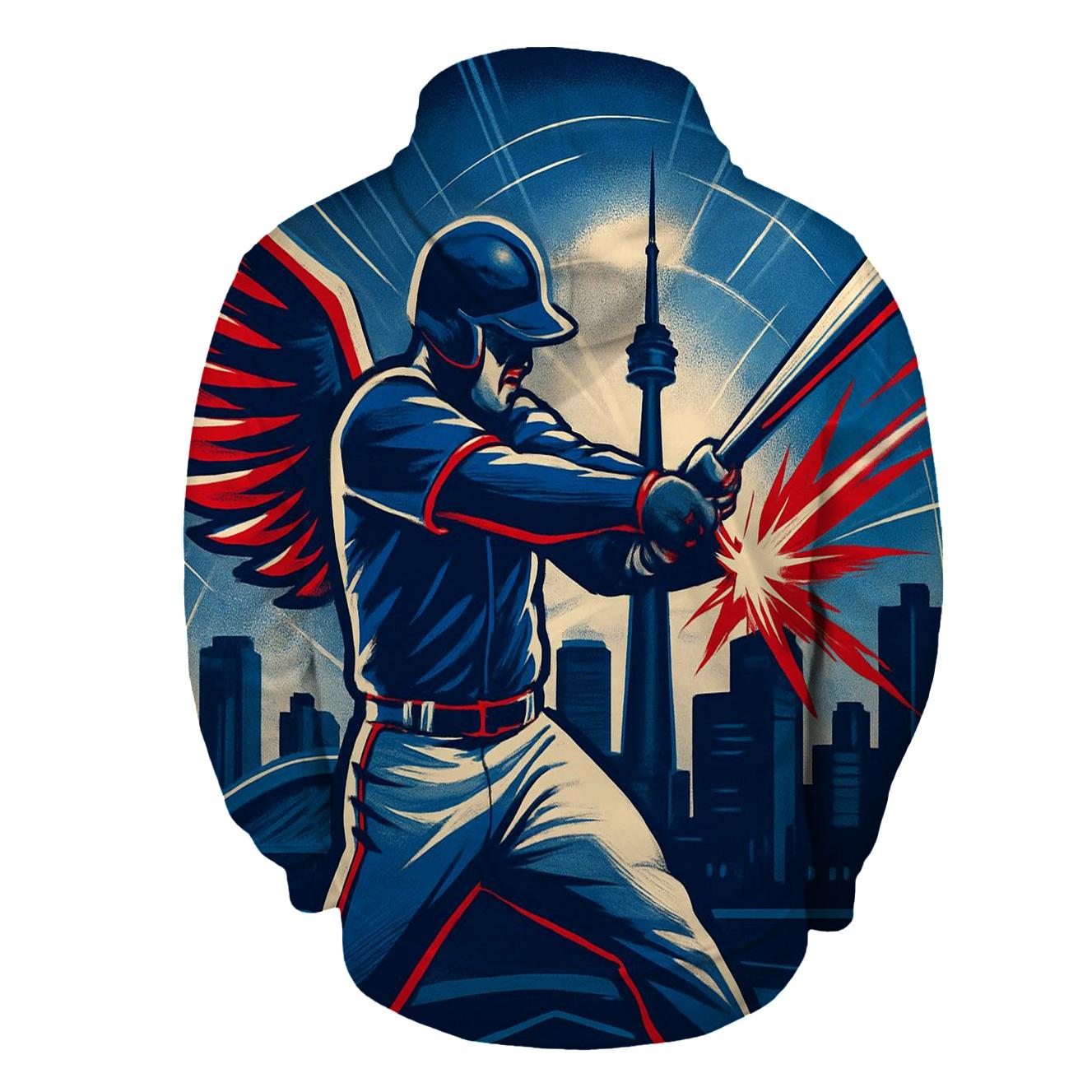 Skyline Swing Blue Jays Edition lightweight hoodies