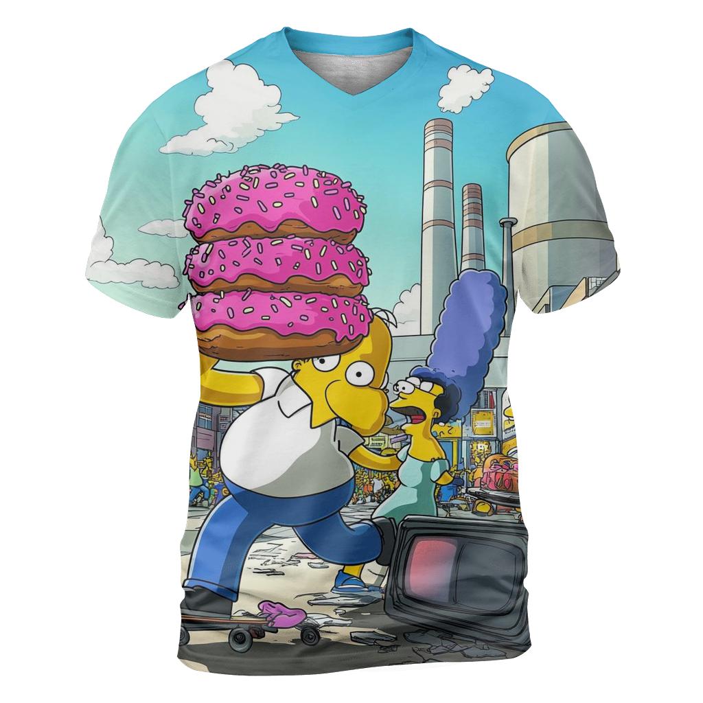 Springfield Sunset Bedlam unique graphic print tees