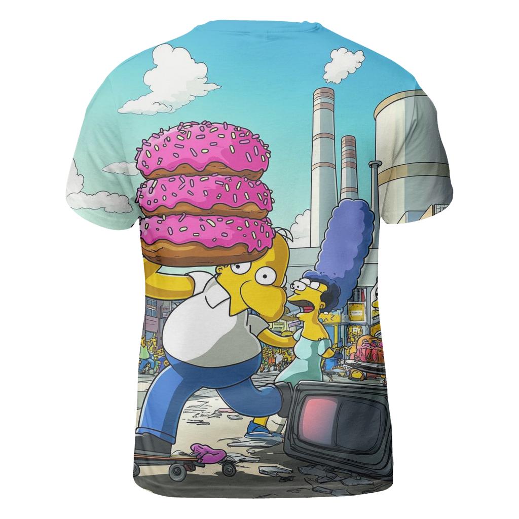 Springfield Sunset Bedlam unique graphic print tees