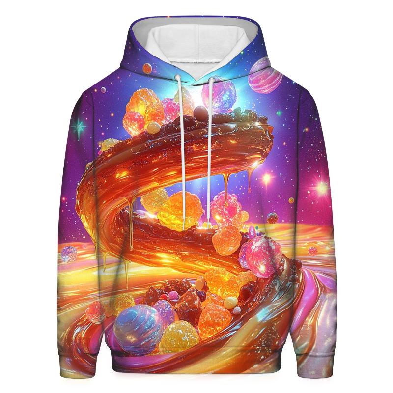 Galaxy Candy Cascade zip-up hoodies