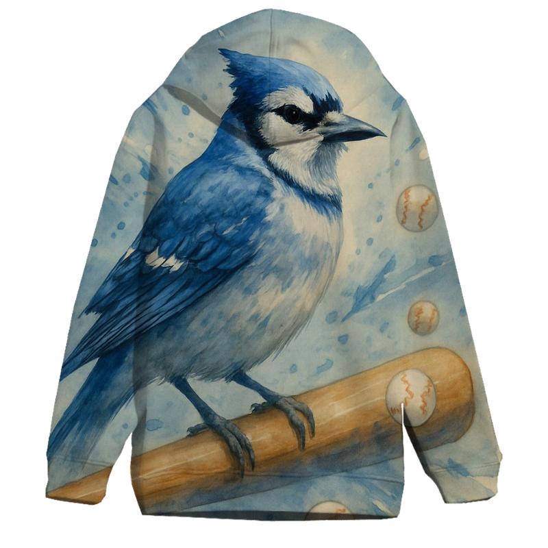 Blue Jays Perched On The Bat hoodie styles