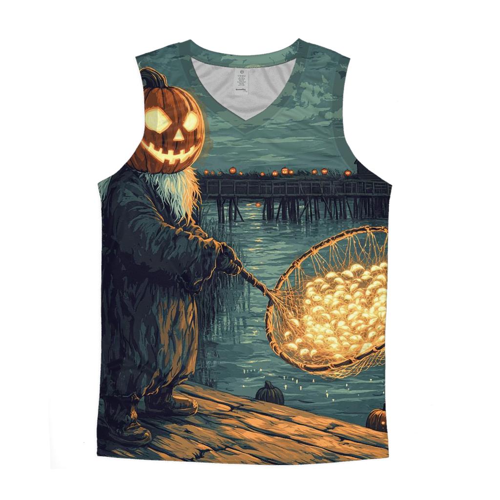 Halloween Lantern Fisher trendy fitted tank tops