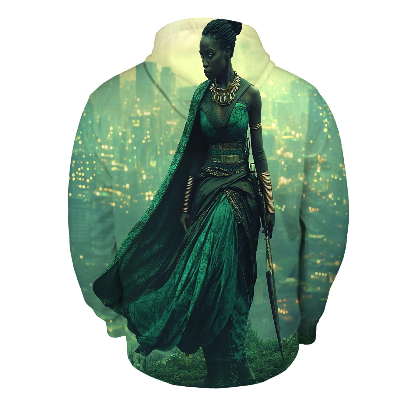 Lupita Nyongo: Nakias Stealth Blossom Of Wakandan Heart hoodie designs
