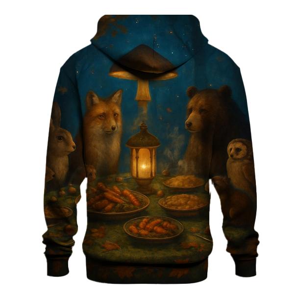 Woodland Banquet Under Stars pullover hoodies