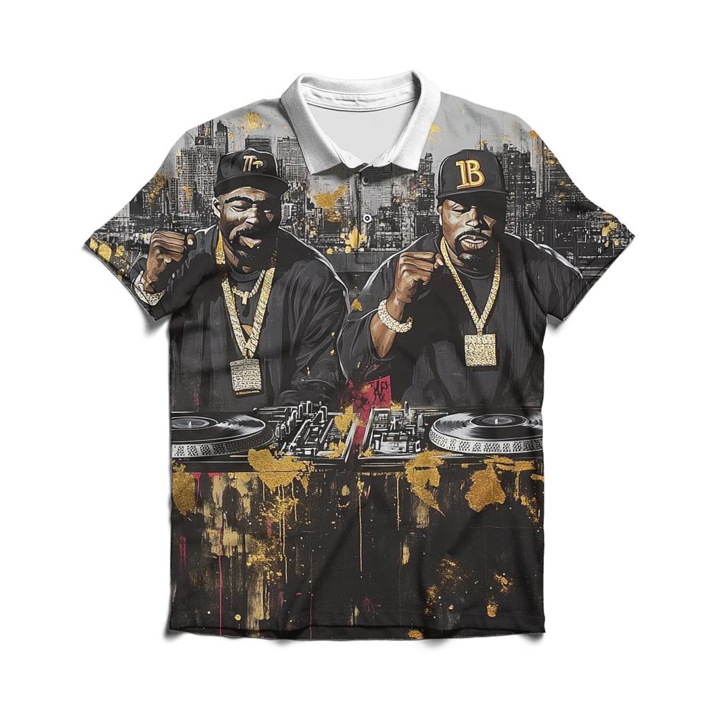 Skyline Cipher Kings custom polo shirts