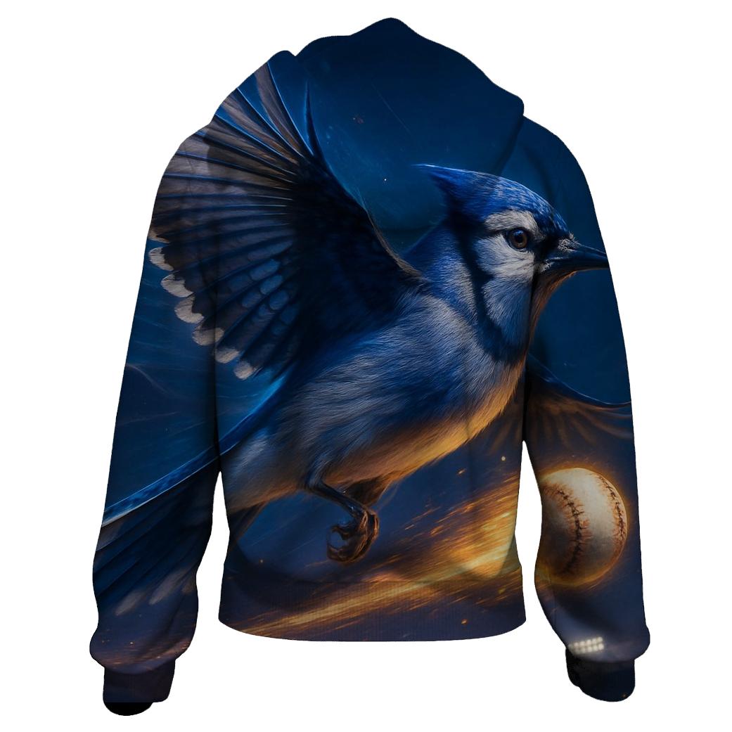 Blue Jays Flight Line embroidered hoodies