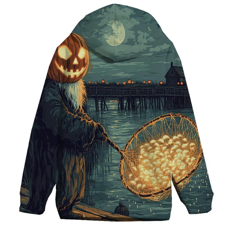Halloween Lantern Fisher premium hoodies