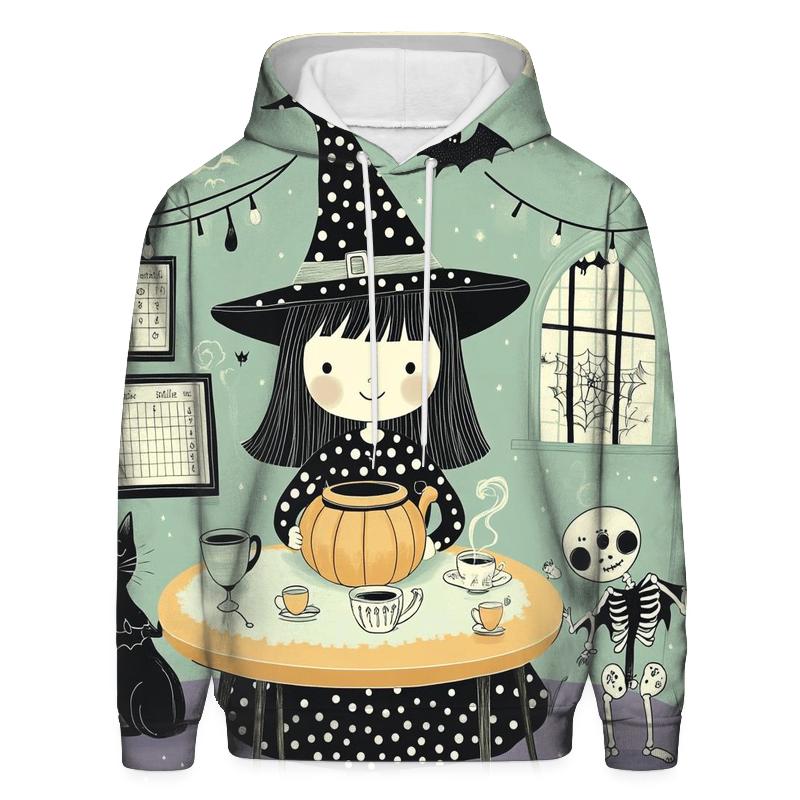 Witchs Tea Party Spooky Edition printed hoodies