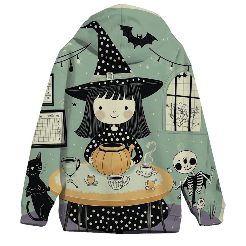 Witchs Tea Party Spooky Edition printed hoodies