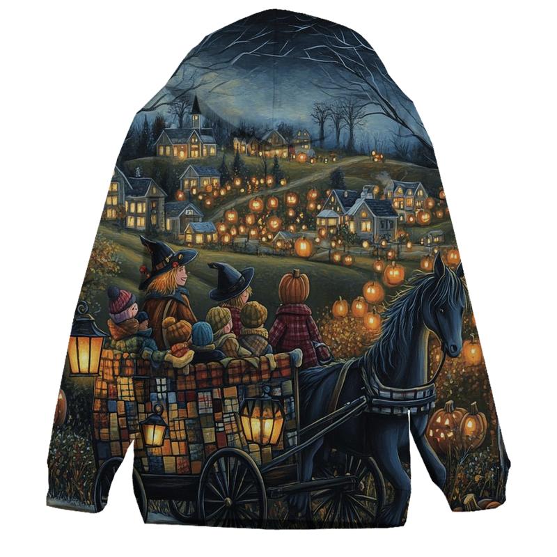 Midnight Hayride Haunted heavyweight hoodies